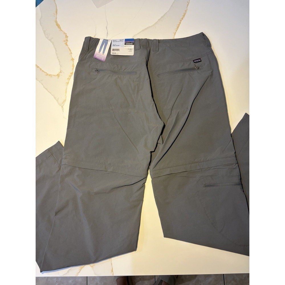 Patagonia Women Rock Guide Zip-Off Hiking Pants Size 10 Convertible UPF 40 NWT - Picture 5 of 11